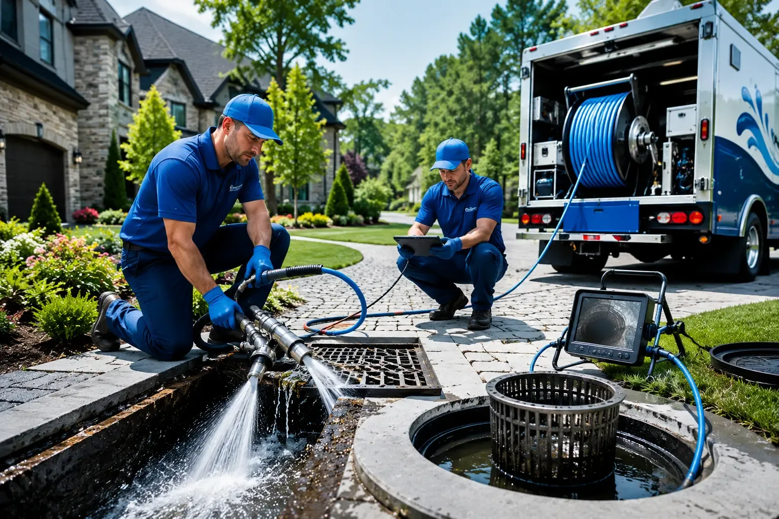 Local outdoor drain cleaning professionals in Norvelt, PA